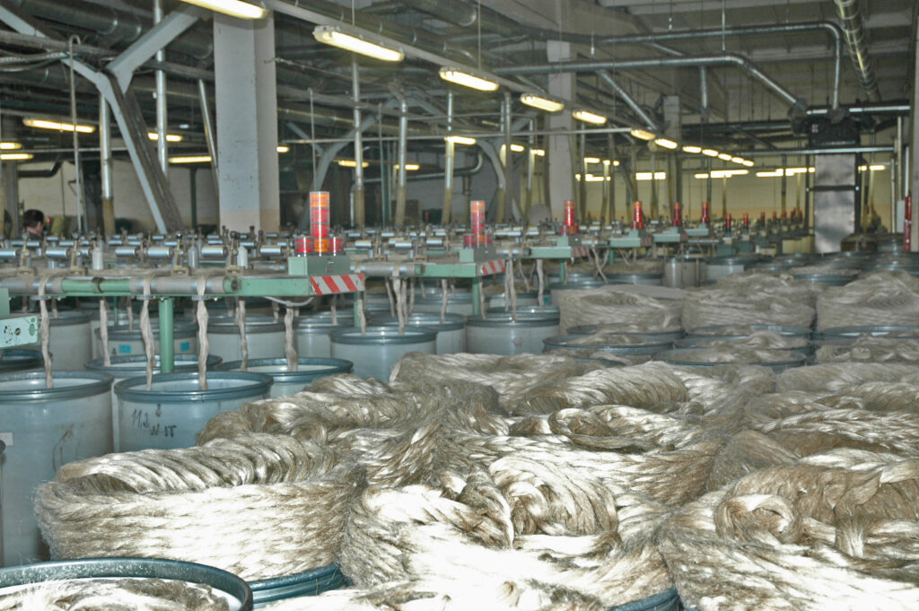 Haskell Flax — Factory Spinning Machines